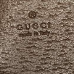 Pre Owned Gucci Beige GG Supreme Canvas Ophidia Pochette