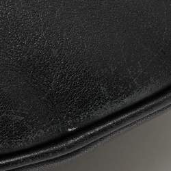 Pre Owned Gucci Black Guccissima Leather Babouska Heart Hobo