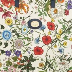 Pre Owned Gucci Multicolor Flora Canvas and Leather Large Tote