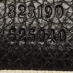 Pre Owned Gucci Black Leather Soho Flap Chain Crossbody Bag