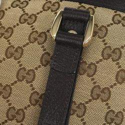 Pre Owned Gucci Beige GG Canvas Tote Bag