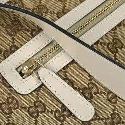 Pre Owned Gucci Beige GG Shoulder Bag
