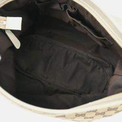 Pre Owned Gucci Beige GG Shoulder Bag