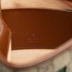 Pre Owned Gucci Brown Mini GG Supreme Jackie 1961 Crossbody