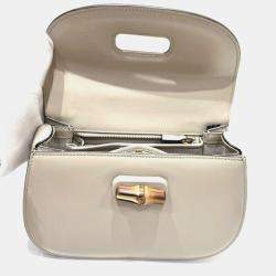 Pre Owned Gucci Bamboo 1947 Small Top Handbag