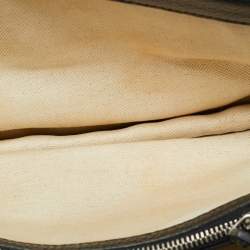 Pre Owned Gucci Black Leather Small Dionysus Crystals Shoulder Bag