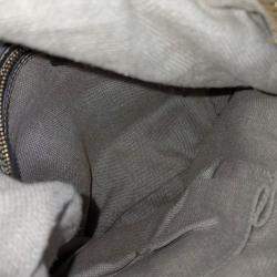 Pre Owned Gucci Brown Fabric Jacquard Backpack