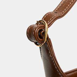 Pre Owned Gucci Brown Mini GG Supreme Jackie 1961 Crossbody