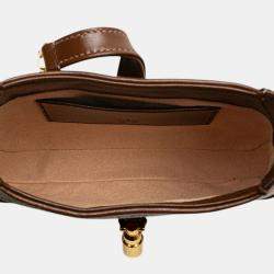 Pre Owned Gucci Brown Mini GG Supreme Jackie 1961 Crossbody