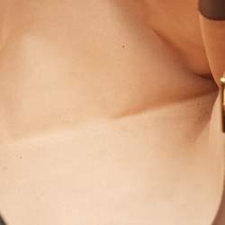 Pre Owned Gucci Brown/Beige GG Supreme Canvas Large Web Rajah Tote