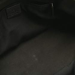 Pre Owned Gucci Black GG Canvas and Leather Princy Boston Bag