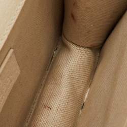 Pre Owned Gucci Off White Leather Small Dionysus Shoulder Bag