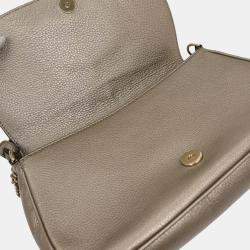 مملوكة مسبقًا حقيبة كتف سلسلة غوتشي سوهو ذهبية