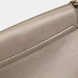 مملوكة مسبقًا حقيبة كتف سلسلة غوتشي سوهو ذهبية