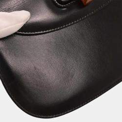 Pre Owned Gucci Black Acrylic Handbag