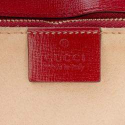 Pre Owned Gucci Beige Small GG Supreme Horsebit 1955 Crossbody