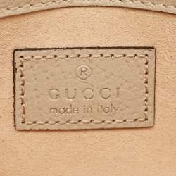 مملوكة مسبقًا Gucci Beige GG Supreme Canvas and Leather Super Mini Dionysus Bag