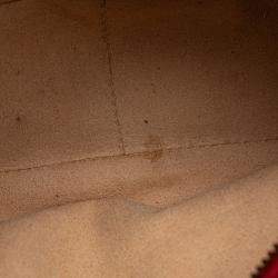 مملوكة مسبقًا حقيبة كروس بودي غوتشي ميني GG‎‎ جلد ماتلاسي أحمر