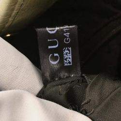 Pre Owned Gucci Beige Canvas GG Tote Handbag