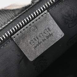 Pre Owned Gucci Black GG Tote Handbag