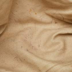 Pre Owned Gucci Metallic Grey Guccissima Leather Medium Sukey Boston Bag