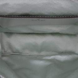 مملوكة مسبقًا Gucci Green Mini GG Marmont Matelasse Iridescent Leather Flap Crossbody