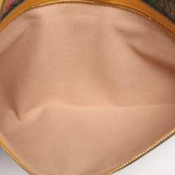 Pre Owned Gucci Multicolor Flora GG Supreme Ophidia Pouch 