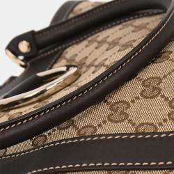 مملوكة مسبقًا Gucci Beige Canvas GG Tote Handbag 211983 204991