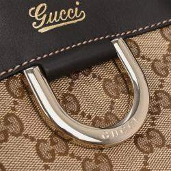 مملوكة مسبقًا Gucci Beige Canvas GG Tote Handbag 211983 204991