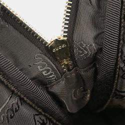Pre Owned Gucci Black Guccissima GG Diamante Briefcase Handbag