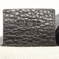 Pre Owned Gucci Black Leather Medium Soho Chain Shoulder Bag