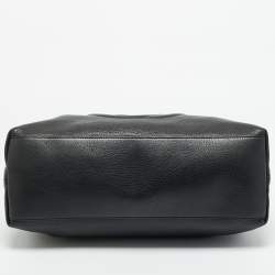 Pre Owned Gucci Black Leather Medium Soho Chain Shoulder Bag