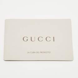 مملوكة مسبقًا Gucci Ebony/Beige GG Canvas and Leather Medium Running Tote