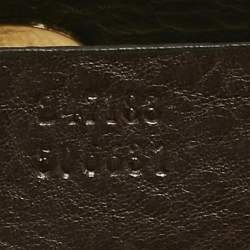 مملوكة مسبقًا Gucci Ebony/Beige GG Canvas and Leather Medium Running Tote