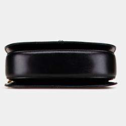 مملوكة مسبقًا Gucci Black Calfskin Bamboo Night