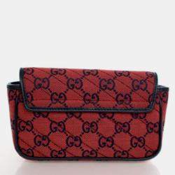 Pre Owned حقيبة كتف غوتشي مارمونت فلورال سوبر ميني