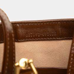Pre Owned Gucci Brown Mini GG Supreme Web Jackie 1961 Crossbody