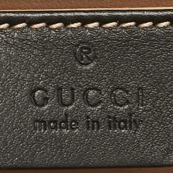 مملوكة مسبقًا حقيبة كلتش غوتشي بورداي جلد أسود راجا