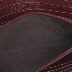 Pre Owned Gucci Multicolor Leather Heart Print Interlocking G Continental Wallet
