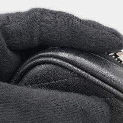 Pre Owned Gucci Blondie Chain shoulder Black Leather