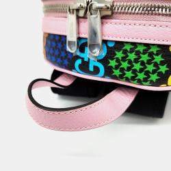 Pre Owned Gucci Multicolor PVC Psychedelic Backpack