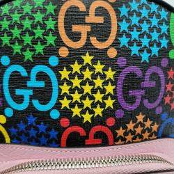 Pre Owned Gucci Multicolor PVC Psychedelic Backpack