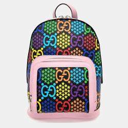 Pre Owned Gucci Multicolor PVC Psychedelic Backpack