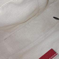 Pre Owned Gucci Red Leather Disco Bag