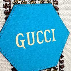 Pre Owned Gucci Beige Canvas Leather 100 Medium Tote and Shoulder Bag