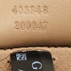 Pre Owned Gucci Beige/Ebony GG Supreme Canvas and Suede Medium Dionysus Shoulder Bag