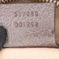 Pre Owned Gucci Brown GG Supreme Ophidia Crossbody