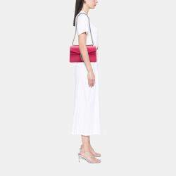 Pre Owned Gucci Pink Small Leather Dionysus Shoulder Bag