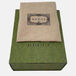 Pre Owned Gucci GG Marmont Small Camera Bag Black Leather Size Small