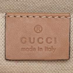 Pre Owned Gucci Beige Guccissima Leather Medium Emily Chain Shoulder Bag